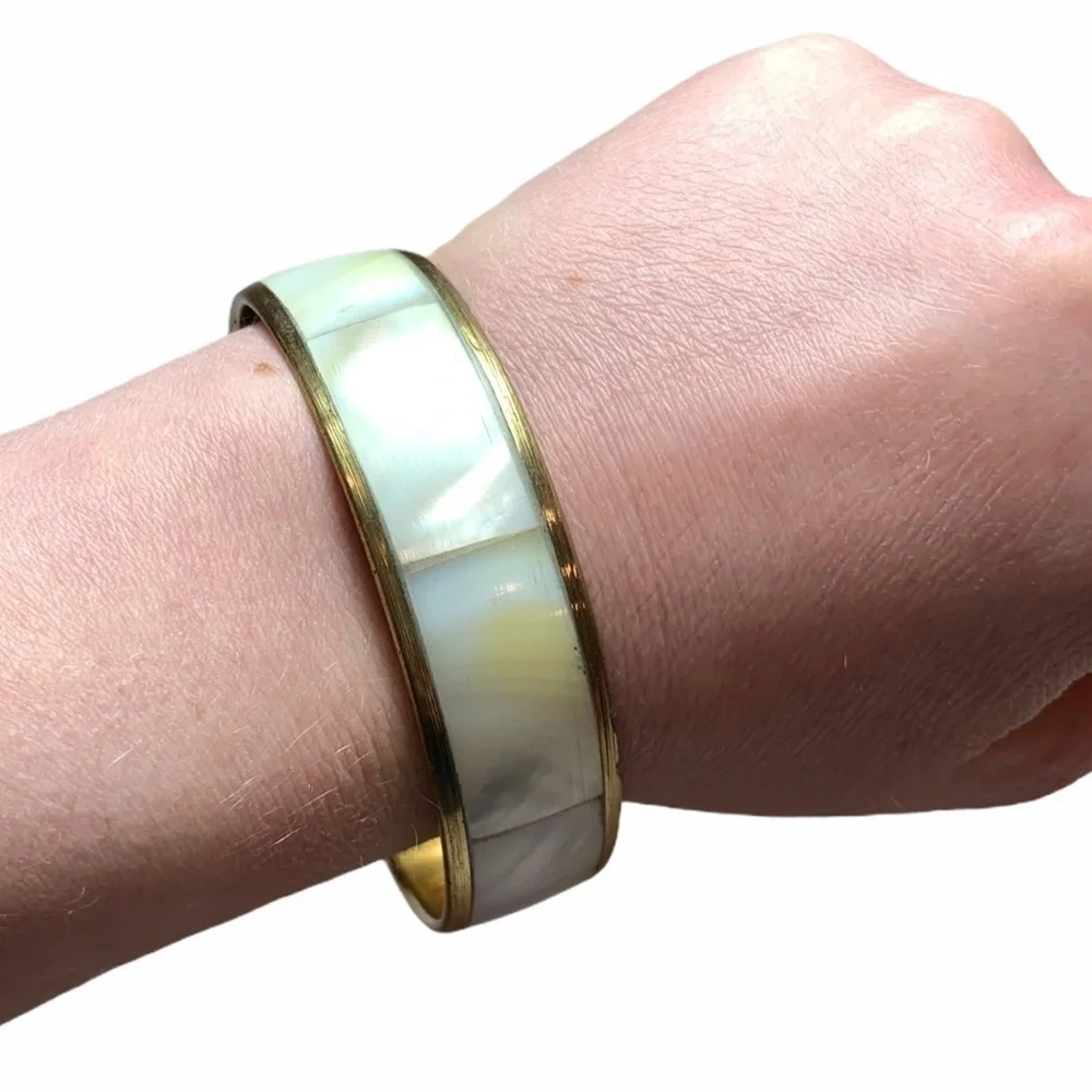 Noonday Collection Gold Tone Bangle Bracelet